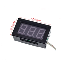 XH-B310 termometer suhu tinggi Digital pengukur temperatur Digital Industri termokopel tipe-k-30 ~ 800 derajat DC 12V