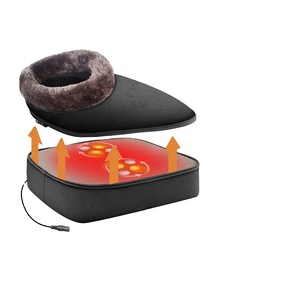 Masseurs de pieds pour le soulagement durable de la douleur au pied Soulagement de la neuropathie Masseur de dos avec coussin chauffant - Product Image 5