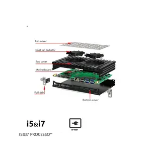 Di alta qualità Intel 13th Core i3 i5 i7 DDR5 4K Embedded OPS Mini PC modulo Computer per l'istruzione lavagna interattiva