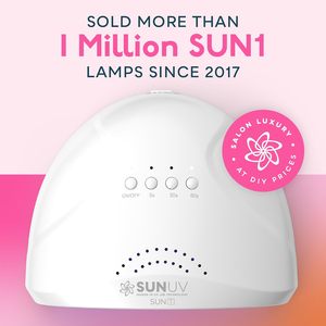 Lámpara <span class=keywords><strong>UV</strong></span> LED para Uñas y <span class=keywords><strong>Luz</strong></span> para Secar Esmalte de Uñas con 3 Temporizadores SUNone Blanca - Product Image 2