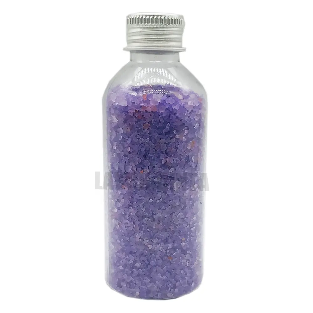 Lavender-scented pure active Dead Sea mineral salts for relaxation Cleansing body stains