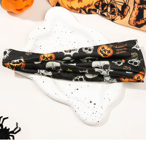 أربطة شعر واسعة للنساء هالويون غير قابلة للإنزلاق ناعمة للركض واليوغا والركض والجيم والصالة الرياضية - Product Image 5