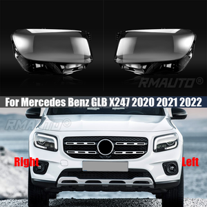 ฝาครอบเลนส์ไฟหน้ารถสำหรับ Benz W247 glb 2020 2021 2022ฝาครอบเลนส์แบบใสโคมไฟหน้าเปลี่ยนโป๊ะเดิม - Product Image 1