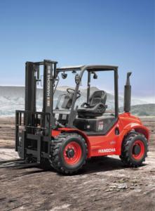 1,5 T/1,8 T Hangcha 2WD/4WD Carretilla elevadora para terrenos difíciles-Herramienta de elevación pesada para exteriores - Product Image 5