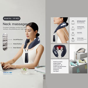 Gran oferta, Mini masaje bidireccional multifunción inalámbrico como mano Real, amasado profundo, masaje de cuello Shiatsu con calor - Product Image 6