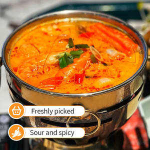 Zuppa commerciale Guizhou specialità zuppa rossa acida autentica Miaojia commerciale zuppa acida base di pesce - Product Image 4