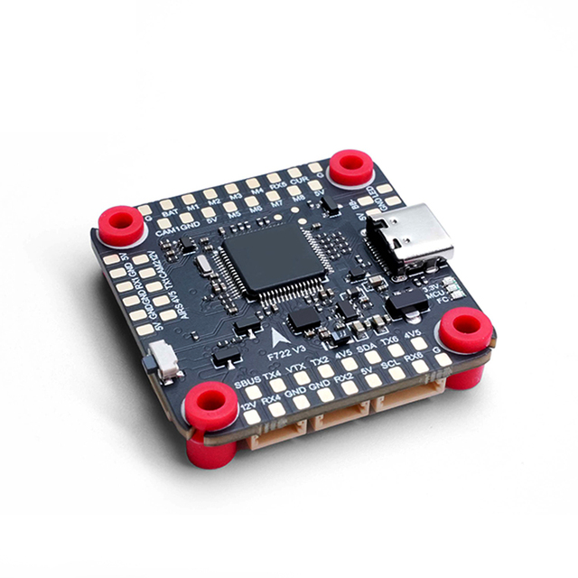 TOP F722 V3 Custom ESC Drone Metal Flight Controller FC Stack Supports Ardupilot Betaflight FPV Racing DIY Dual