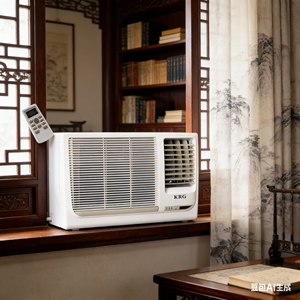 <span class=keywords><strong>Aire</strong></span> Acondicionado Compacto de <span class=keywords><strong>Ventana</strong></span> KRG de 18000 BTU, Alto Flujo de <span class=keywords><strong>Aire</strong></span>, Bajo Voltaje, Funcionamiento Estable para Áreas Rurales y Regiones con Voltaje Instable - Product Image 4