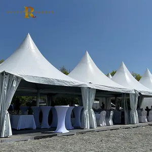 Рама ПВХ шатер цирк бежевый Гранд Китай carpa para eventos Банкетный прием прозрачная крыша уличная палатка Свадебная вечеринка