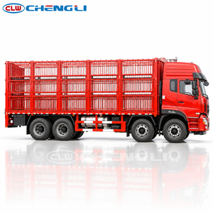 รถบรรทุกขนส่งปศุสัตว์ CLW 8x4 16 ตัน รถบรรทุกขนส่งสัตว์ปีก รถขนส่งสัตว์ พร้อมลิฟท์ท้ายไฮดรอลิก - Product Image 2