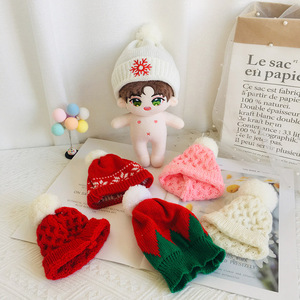 Ropa de algodón para muñecas de 20cm, traje Cos, caja ciega, traje de peluche, conjunto de ropa elegante para muñecas de peluche, accesorios para sombreros - Product Image 3