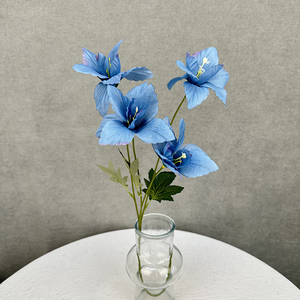 Fiori Artificiali All'Ingrosso, Giglio Artificiale a 4 Teste per Decorazioni Domestiche, Nuovi Prodotti di Alta Qualità - Product Image 2