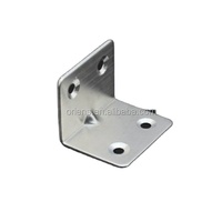 Supports d'angle en L métalliques sur mesure pour usine, en acier galvanisé, pour bois