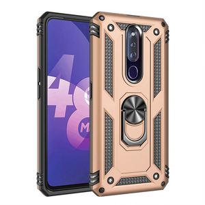 Ốp lưng cứng chống sốc tích hợp giá đỡ vòng tròn 2 trong 1 TPU PC cho Oppo F11 Pro A94, có nam châm gắn xe hơi - Product Image 4