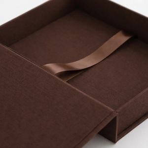 Álbum de Fotos Marrón, Set de Regalo con Cinta, Libro de Recuerdos, Álbum Personalizado para Aniversario de Bodas - Product Image 2