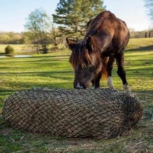 PE Nylon hay Nets for Horses Small <strong>Mesh</strong> Hole Slow Feeder Hay Net Haybag - Product Image 3