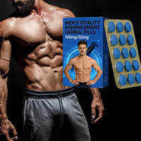 Comprimés de vitalité pour hommes, améliorent l'énergie, l'endurance, soutiennent le bien-être masculin, mélange naturel de ginseng et de maca, fournisseur OEM ODM
