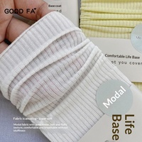 Chaussettes fines mi-mollet GOODFA pour femmes, en modal Lenzing, douces et lisses, jacquard, sans couture, pour l'été