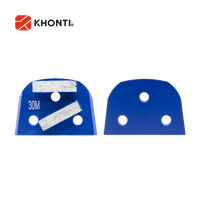 KHONTI Lavina – Bloc abrasif durable 6-400 grains, patins de meulage diamantés pour sols en époxy et béton