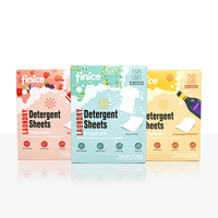 Tablettes et feuilles de lessive concentrées écologiques légères de marque privée OEM ODM du fabricant Finice
