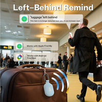   Localizador de Equipaje Compatible con Apple Find My y Find Hub, Buscador de Llaves y Localizador de Objetos para Maletas, Mochilas y Valijas