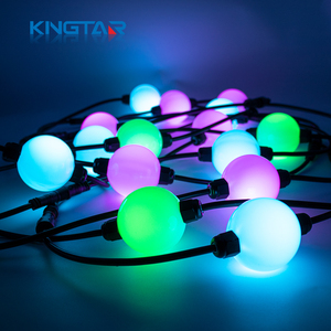 High Brightness 3D RGB 50mm 360 Degree IP65 Rated Pixel Round <strong>Led</strong> <strong>Ball</strong> for Theme Park &amp; Building Outdoor Lighting - Product Image 4