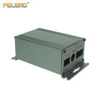 Boîtier en alliage d'aluminium compact KS-0411 avec double support de montage, protection IP67, pour amplificateur de puissance et onduleur (boîtier de carte PCB)