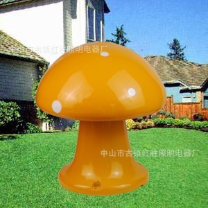 Garden Mushroom Lamp Plastic <b>Led</b> <b>Light</b> Ip65 Semi Flush Mount Outdoor Garden Lighting - Product Image 2
