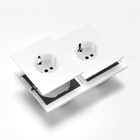 Interruptores y Enchufes de Pared WESA, Enchufe Doble Europeo, Enchufe Múltiple de Pared, Combinación Libre, Diseño Moderno de Lujo