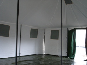 <span class=keywords><strong>Abri</strong></span> de groupe haute capacité Kango <span class=keywords><strong>Abri</strong></span> de secours résistant aux intempéries avec poches de rangement pour les opérations sur le terrain - Product Image 3