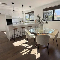 Maisonnette modulaire préfabriquée de luxe, étanche, avec chambre et salon