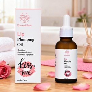Minyak Bibir Fermentasi Squalane Capsicum Palmitoyl Tripeptide-1, Melembapkan Secara Mendalam, Anti Pecah-pecah, Melembutkan, Menghaluskan Bibir - Product Image 3