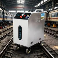 Système de nettoyage portable à la glace sèche pour éliminer les accumulations et les résidus d'encre des machines d'impression