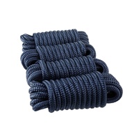 Corde d'amarrage marine torsadée en polypropylène/nylon/PE haute résistance pour bateaux, yachts et quais, longueur personnalisée, vente en gros