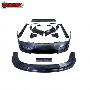 Kit carrosserie style LB en fibre de verre pour Lamborghini Gallardo LP540 : Lame avant, jupes latérales, extensions d'ailes, pièces auto 2004-2007 - Product Image 1