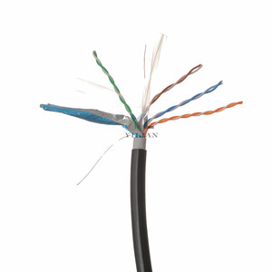 <span class=keywords><strong>Cable</strong></span> <span class=keywords><strong>de</strong></span> <span class=keywords><strong>Internet</strong></span> para Exteriores 23AWG, Venta Directa <span class=keywords><strong>de</strong></span> Fábrica, PVC con Doble Revestimiento, 0.57mm 0.58mm 305m UTP FTP SFTP Cat6 para Redes - Product Image 3