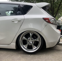 Jantes forgées LH 2 ou 3 pièces 18 19 20 pouces polies à déport profond 5x114.3 CB54MM compatibles JDM pour Mazda RX7