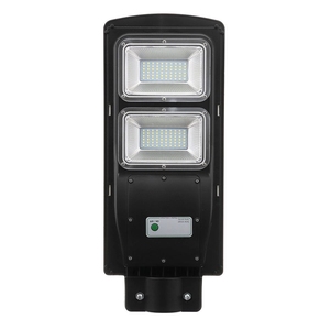 ไฟถนนพลังงานแสงอาทิตย์กลางแจ้ง60W, จัดส่งเร็วไฟฟลัดไลท์ LED พลังแสงอาทิตย์6500K ถึงรุ่งสางพร้อมเซ็นเซอร์ตรวจจับความเคลื่อนไหวสำหรับโรงรถ/ถนนรถแล่น - Product Image 5