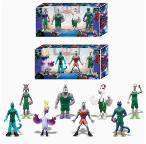 Nouvelles figurines PVC Goat Miracle Dream Team Goat Peak de 3-4 pouces, modèles de collection, jouets en boîte surprise <span class=keywords><strong>pour</strong></span> le plaisir de l'ouverture. - Product Image 1