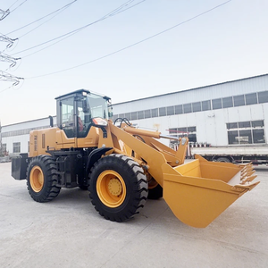 Mesin Wheel Loader 4WD Gratis Ongkir untuk Konstruksi Perkotaan, Transportasi, Bodi Mesin yang Diperkuat, Mesin Wheel Loader Diesel - Product Image 6