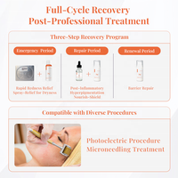 Masque en cristal d'ectoïne de qualité médicale, soulagement des coups de soleil, hydratation rafraîchissante, réparation pour les soins médicaux post-interventionnels, beauté de la peau, salon de beauté