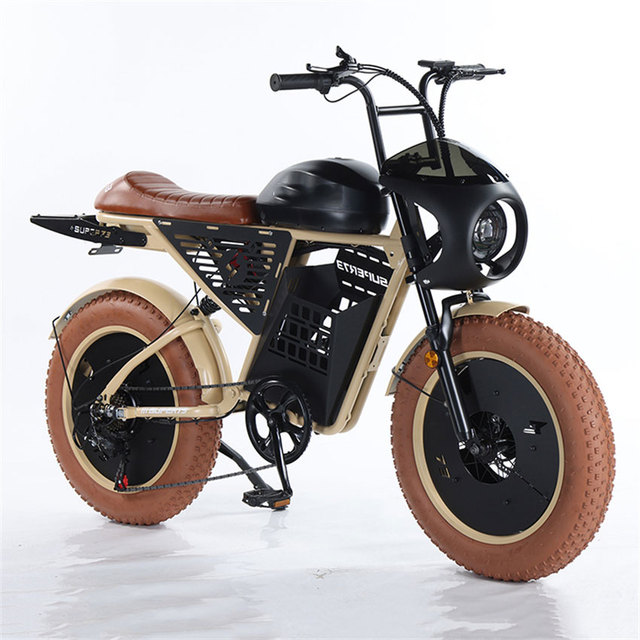 Large Battery Capacity 48V 28AH Newest Arctic Leopard Model Electric Mountain Bike