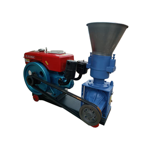Hot bán mới động cơ <span class=keywords><strong>diesel</strong></span> PELLET Máy trang trại Mill <span class=keywords><strong>granulator</strong></span> hai con lăn động vật thức ăn chế biến máy PELLET động cơ - Product Image 3