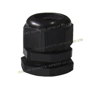 Newly Hot Selling product Plastic fixed cable gland M-LP type long thread Section Plane