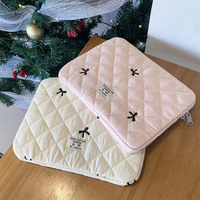 Sacoche Portable pour Ordinateur Portable Faite à la Main, Pochette Housse de Protection pour Ordinateur Portable Style Ins