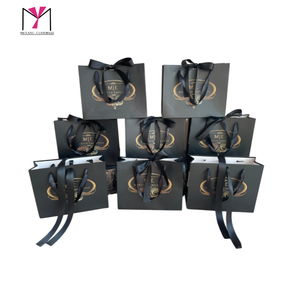 Sacs d'emballage pour perruques MUYANG avec logo personnalisé et nœud papillon pour extensions de cheveux naturels - Product Image 2