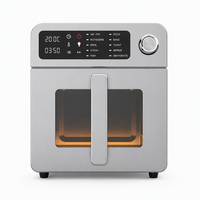Four à friture sans huile multifonctionnel de taille familiale, appareil électrique pour poulet, viande, poisson, légumes, cuisson et rôtissage