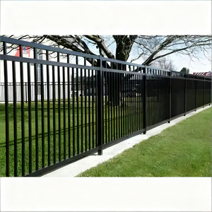 سياج خارجي من الحديد المطاوع بتصميم يوفر الخصوصية وسياج مؤقت لحدود الممتلكات الآمنة والمناظر الطبيعية - Product Image 4