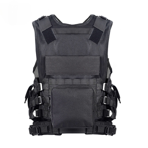 Wholesale Lightweight Breathable Secure <strong>Tactical</strong> Combat <strong>Vest</strong> with Quick Release Custom Logo Adjustable Outdoor Training Features - Product Image 3