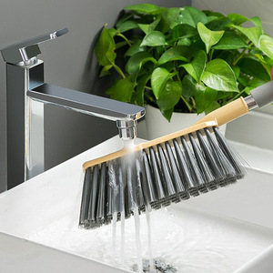 Brosse à balayer le lit à long manche, poils doux en nylon, brosse à dépoussiérer pour le nettoyage de la chambre - Product Image 4
